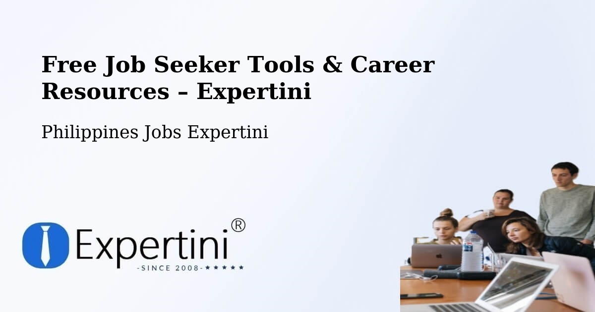 Free Job Seeker Tools & Career Resources – Malitubog - Malitubog, Philippines Jobs Expertini