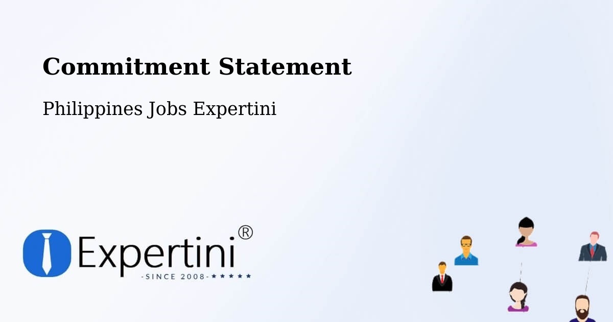 Corporate Commitment – Malitubog - Philippines Jobs Expertini